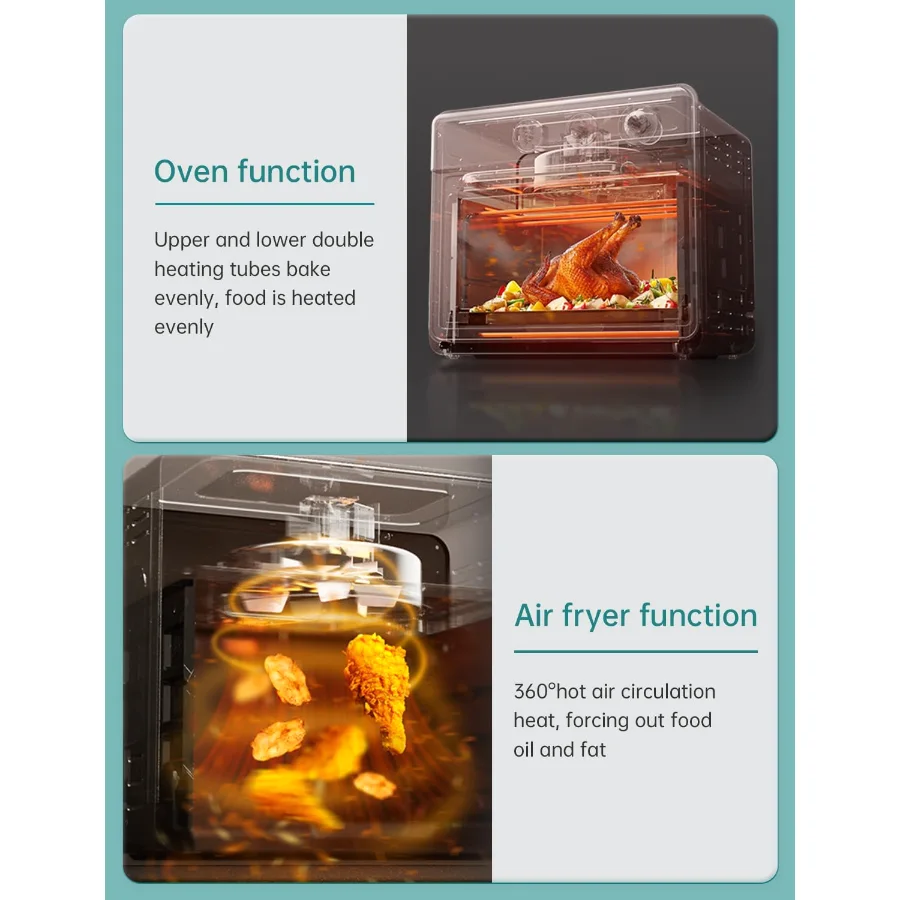 21 qt Toaster Oven and Air Fryer view 5