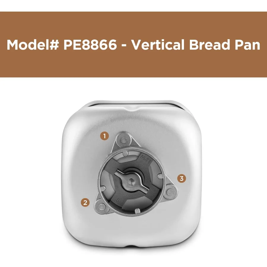 Bread Pan with One Paddle view 4
