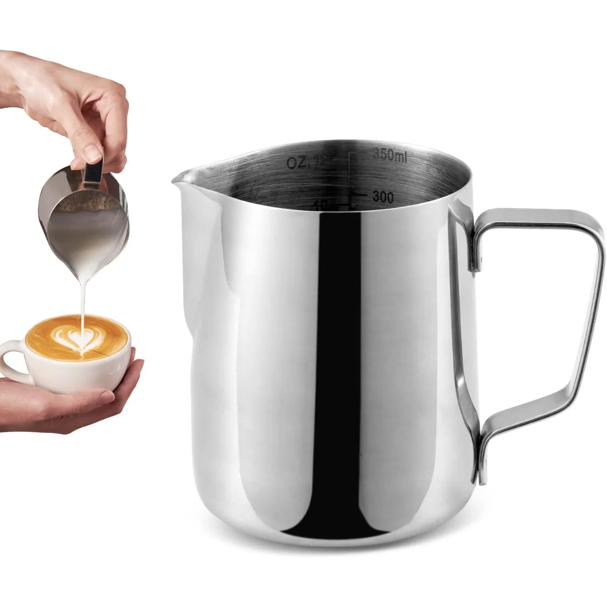 Milk Frothing Pitcher, 12 oz