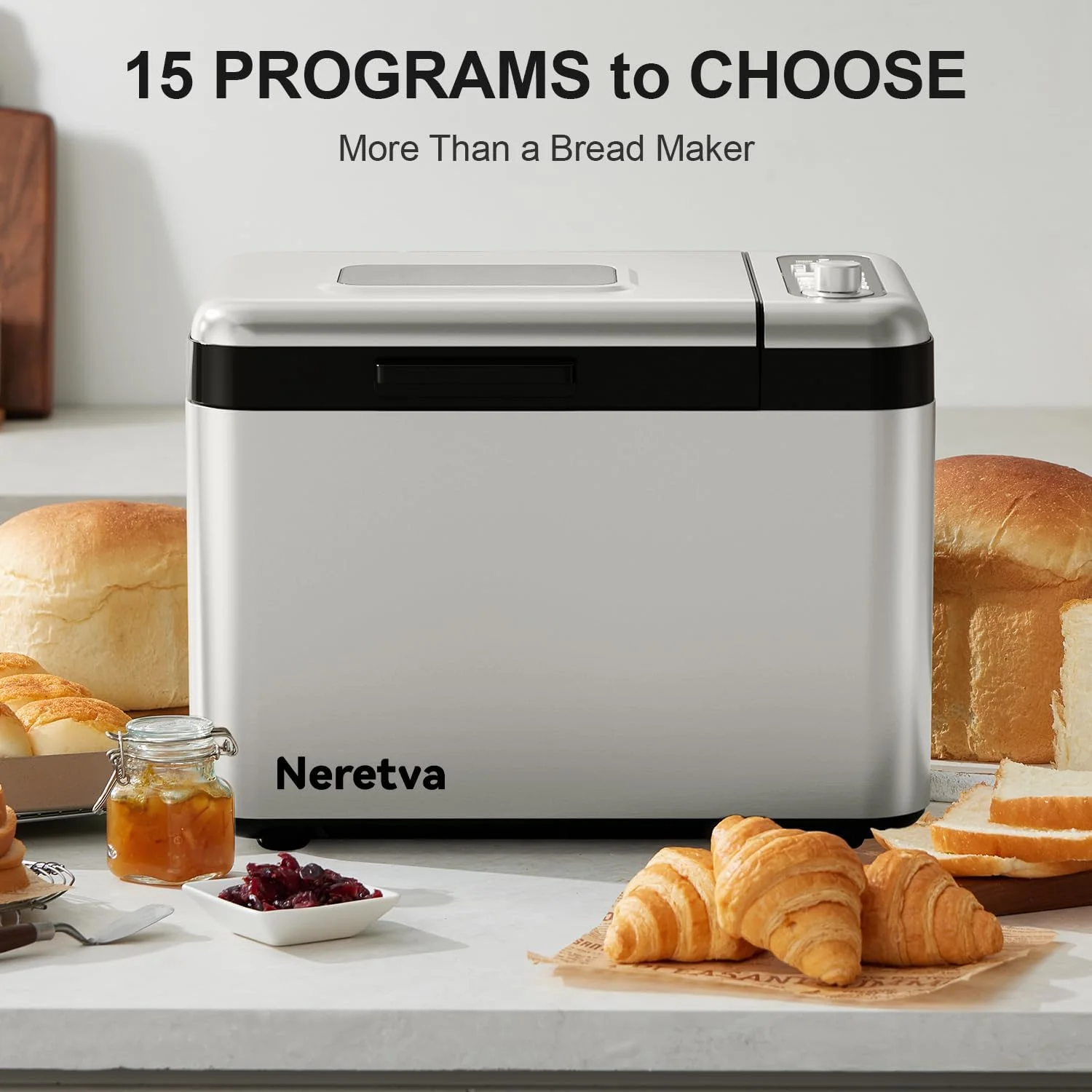 15-in-1 Bread Maker, 3.3 lb view 4
