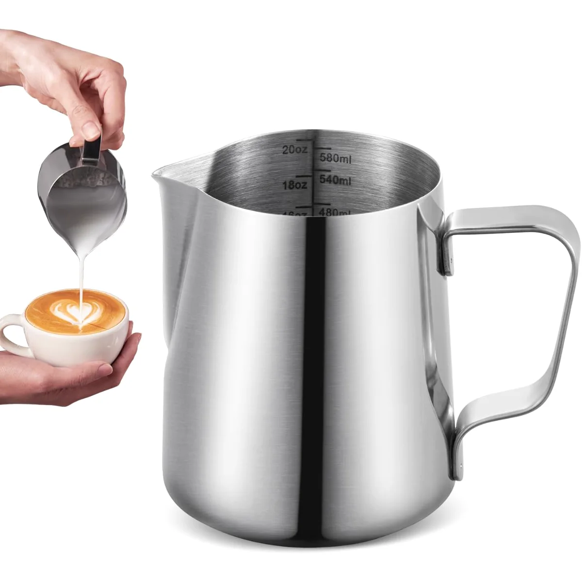 Milk Frothing Pitcher, 20 oz
