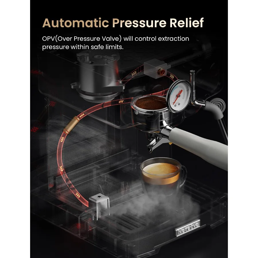 1450 W Espresso Combo with Frothing Pitcher view 5