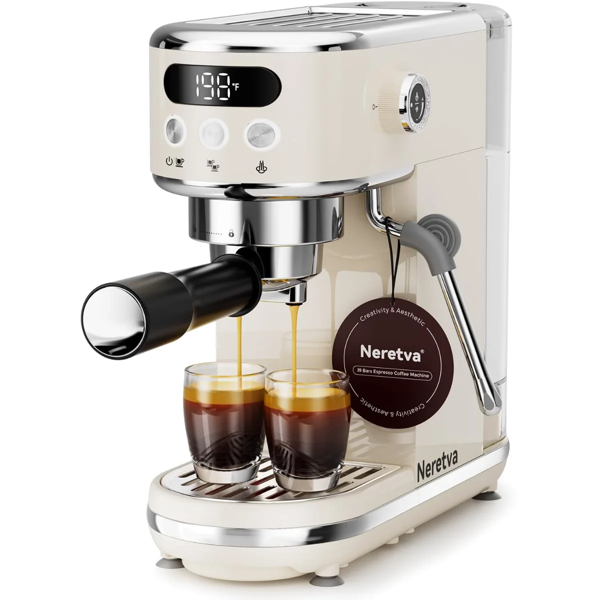 20 Bar Compact Espresso Machine view 6