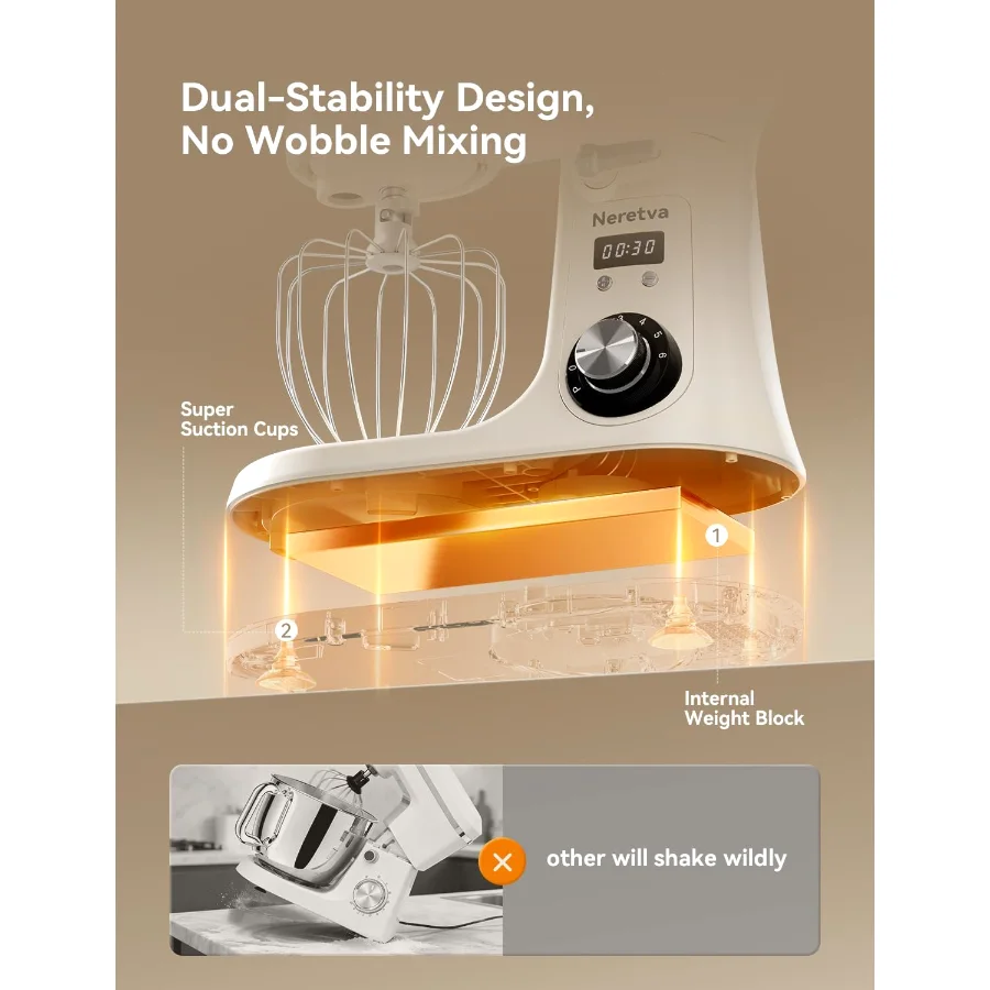 Stand Mixer, 6.34 qt view 4